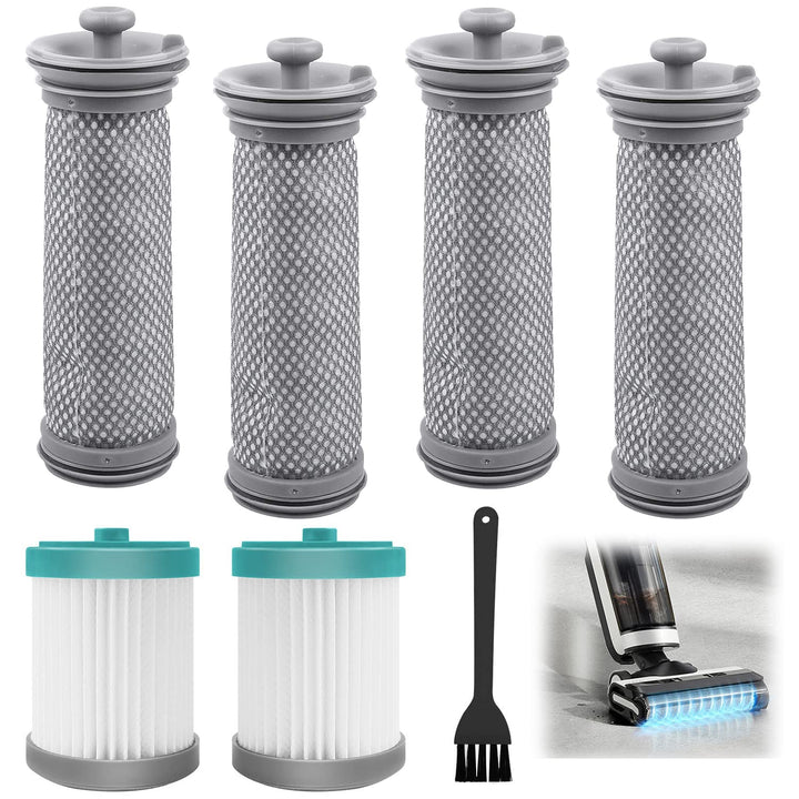 7 Stück Ersatzfilter Staubsauger Filter Sets, Ersatz HEPA Filter für Tineco A10 A11 A12 EA10, 4 Vorf