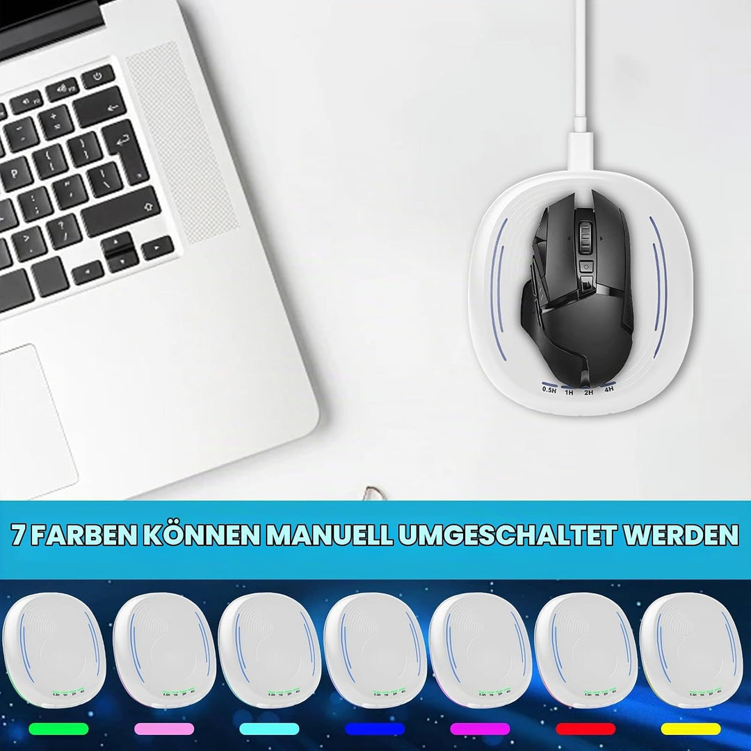 Leikurvo Mouse Mover, Mouse Jiggler, Mausbeweger für Home Office Nicht Nachweisbar Plug &amp; Play, Maus