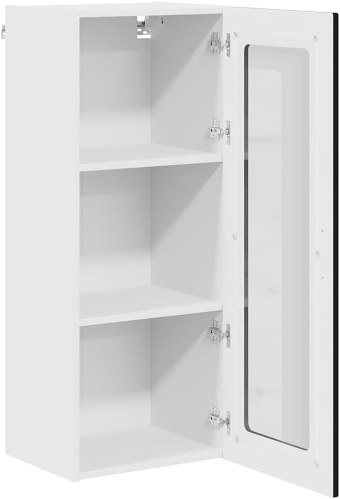 vidaXL Geschirrspülerfront Kalmar Schwarz 40 x 31 x 100 cm, Eleganter moderner Küchenregal, grosser