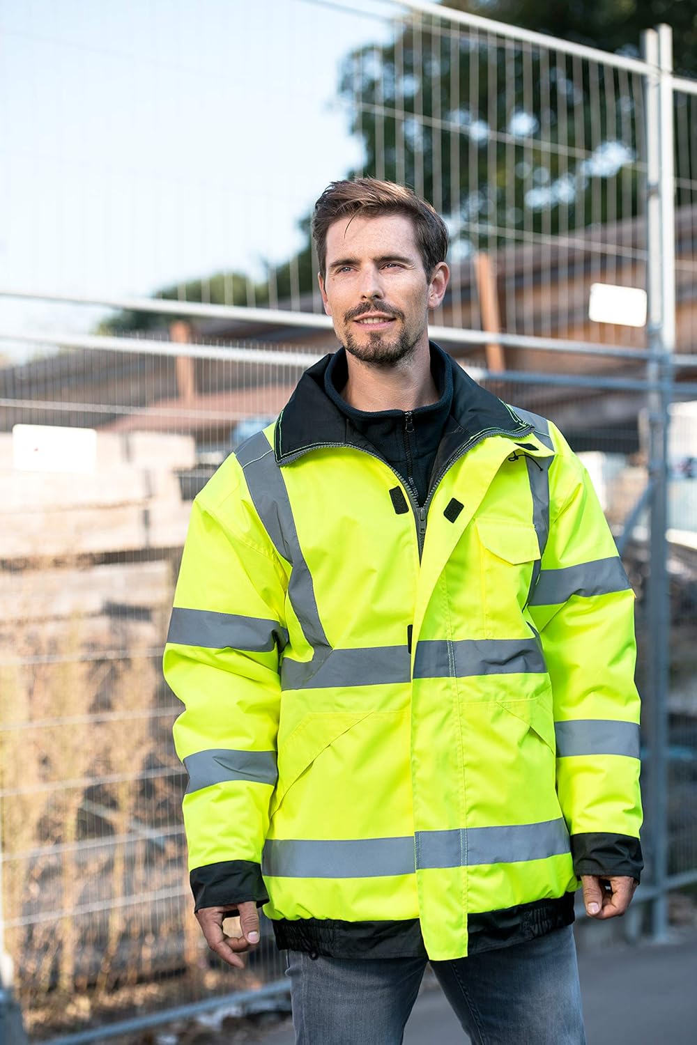 Korntex Kxrjg Regenjacke XL High-Viz Gelb, XL High-Viz Gelb
