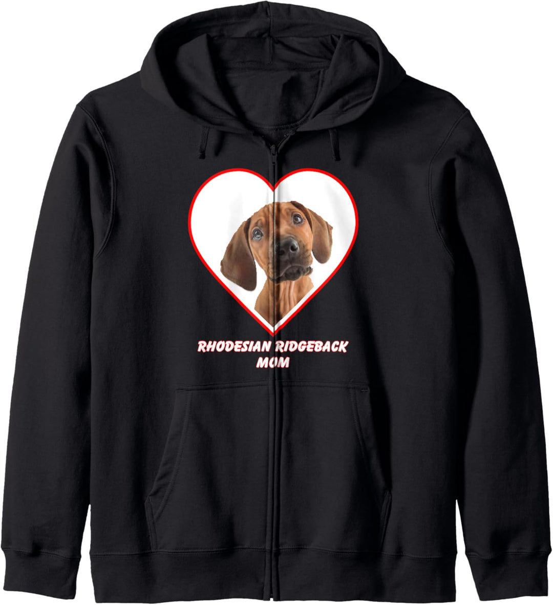 Rhodesian Ridgeback Dog Mom Kapuzenjacke