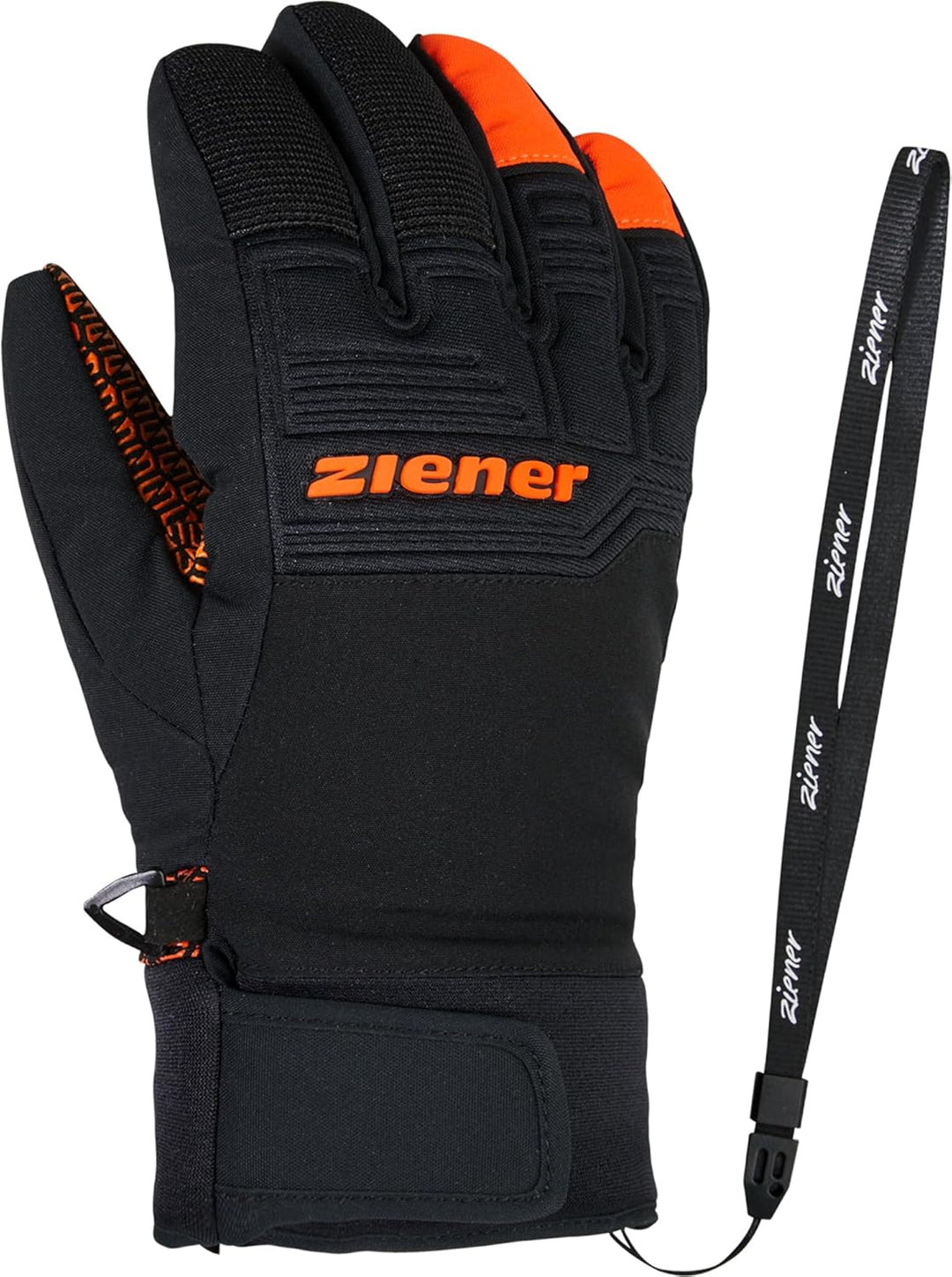 Ziener Kinder Lanus As Ski-Handschuhe/Wintersport | Wasserdicht, Atmungsaktiv, Trendig, Primaloft 3.