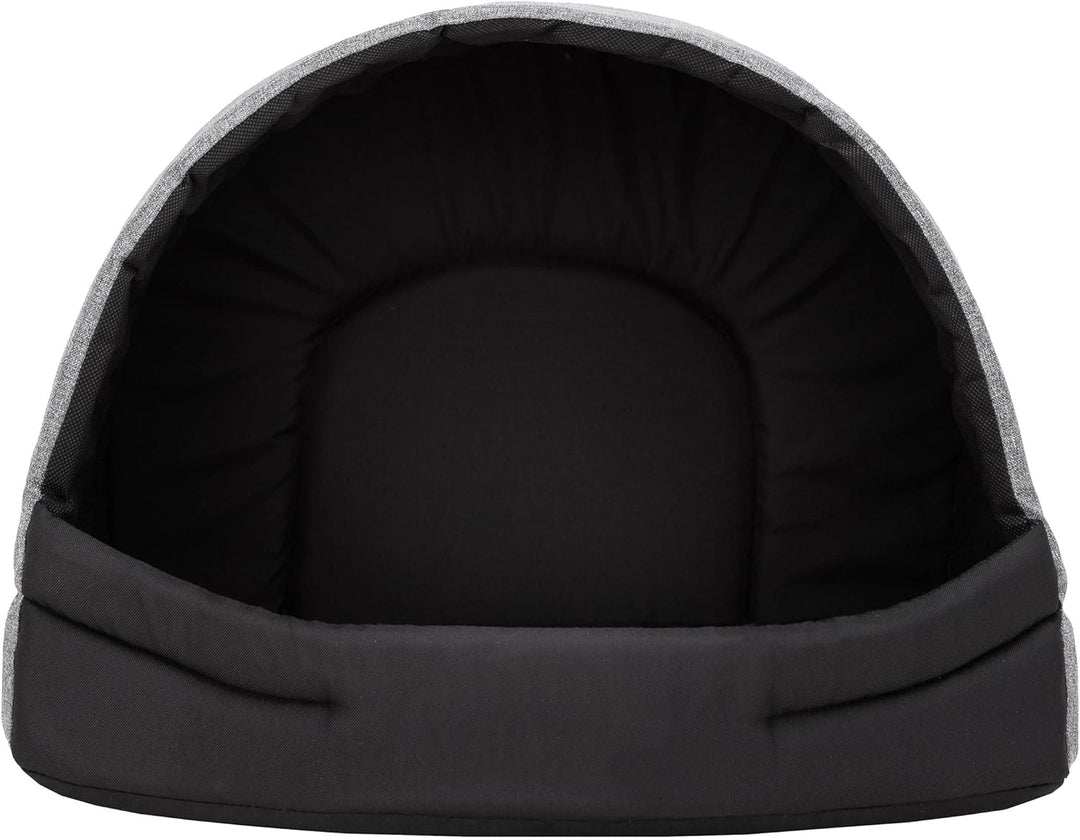 Hundehütte Hundehöhle Hundebett Hundehaus Katzenhöhle Schlafplatz L - 55x43 cm Grau