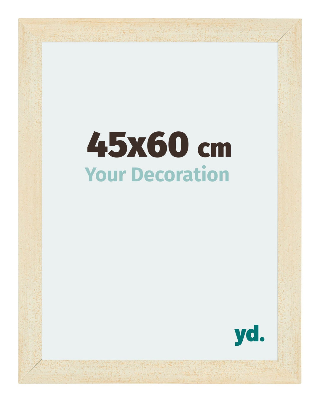 yd. Your Decoration - Bilderrahmen 45x60 cm - Bilderrahmen aus MDF mit Acrylglas - Antireflex - Ausg