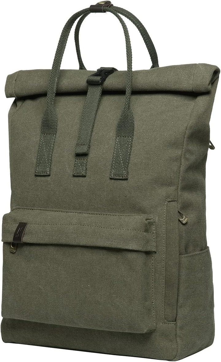 KAUKKO Elegante tragbare Schultasche Daypacks Einheitsgrösse Grün-k1047-2, Einheitsgrösse Grün-k1047
