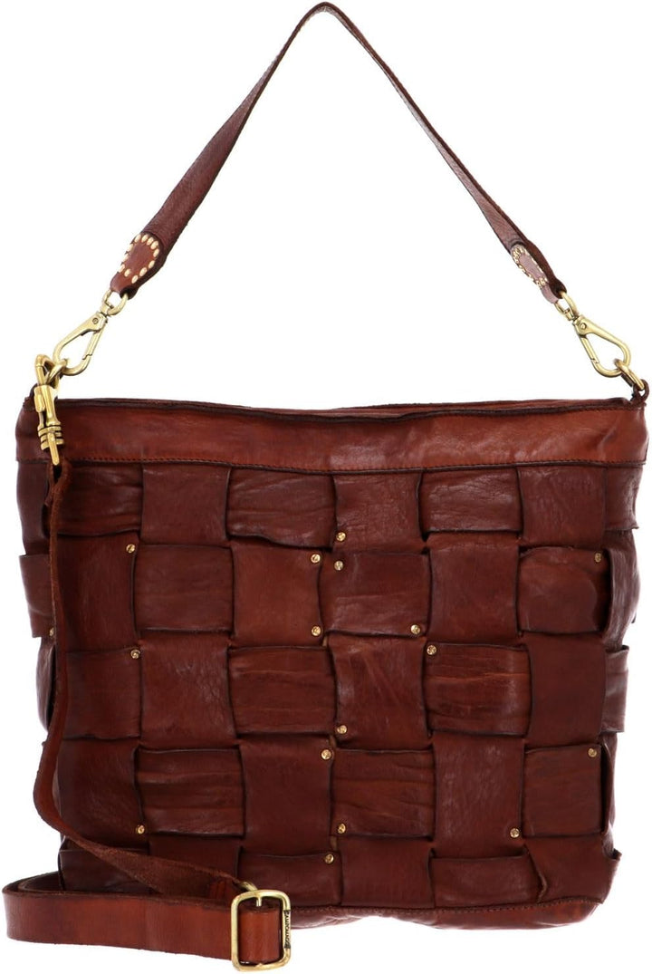 Campomaggi Schultertasche Leder 30 cm
