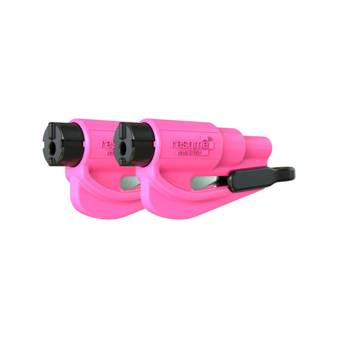 ResQMe GBO-RQMTWIN-PINK Das Rettungswerkzeug als Schlüsselanhänger, Rosa (Pink), 2er-Set 2er-Set Ros