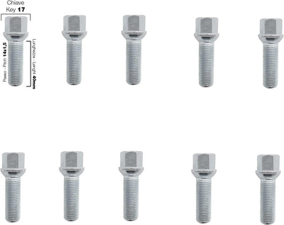 Simoni Racing DR043/B18 Spurverbreiterungen mit Befestigungsschrauben für Original Felgen, 12 mm