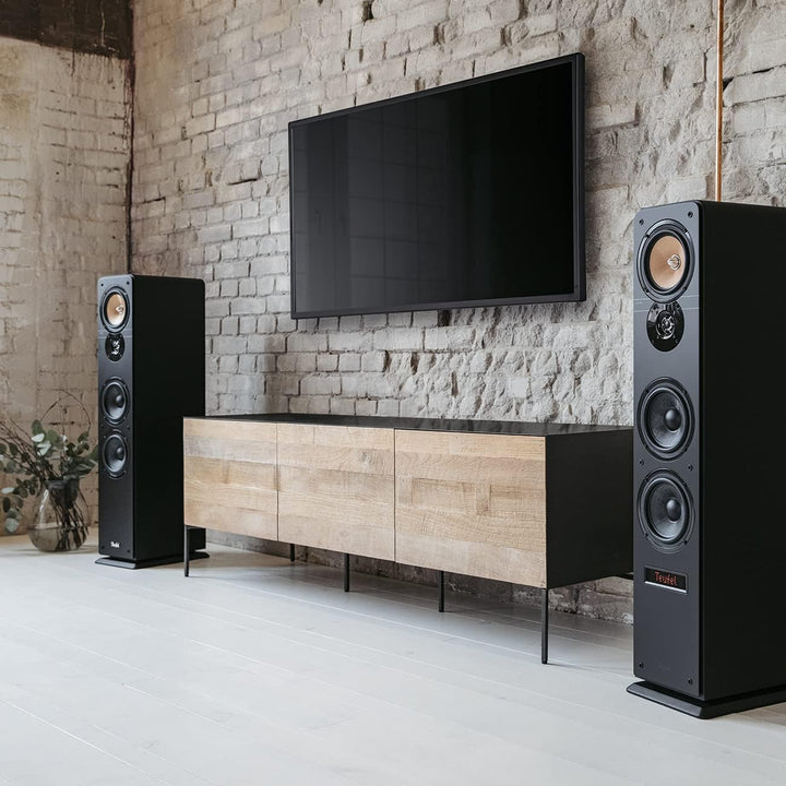 Teufel Ultima 40 Aktiv Surround 4.0 - Aktiv Standlautsprecher mit Kabellosen aktives Rear-Speaker, B