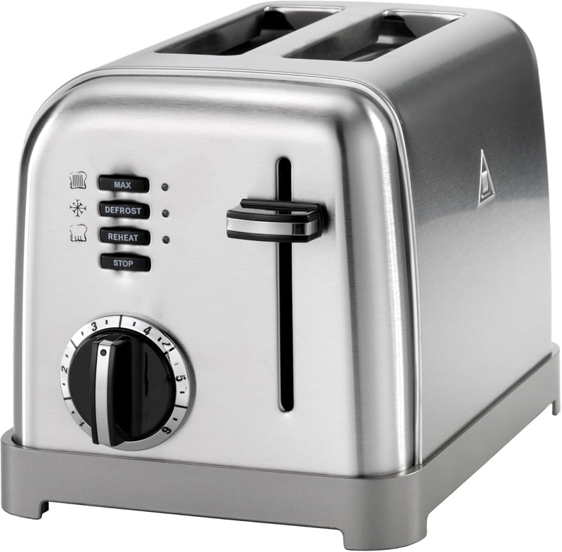 Cuisinart 2-Schlitz CPT160E Style Collection 2-Schlitz-Toaster, Edelstahl, gebürstetes Edelstahl Sta