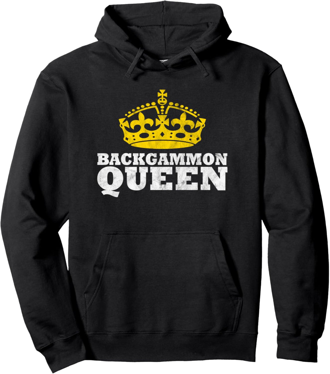 Backgammon Queen - Tavla Brettspiel Königin Pullover Hoodie