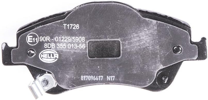 HELLA PAGID 8DB 355 013-561 Bremsbelagsatz - T1726 - Dicke/Stärke: 19.2mm - Bremssystem: Bosch - mit