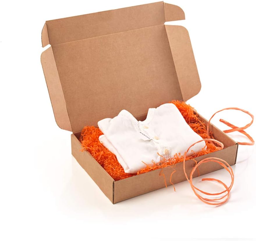 Only Boxes Karton aus Wellpappe, für Postversand, selbstaufbaubar, zur Aufbewahrung, Grösse L, 31 x