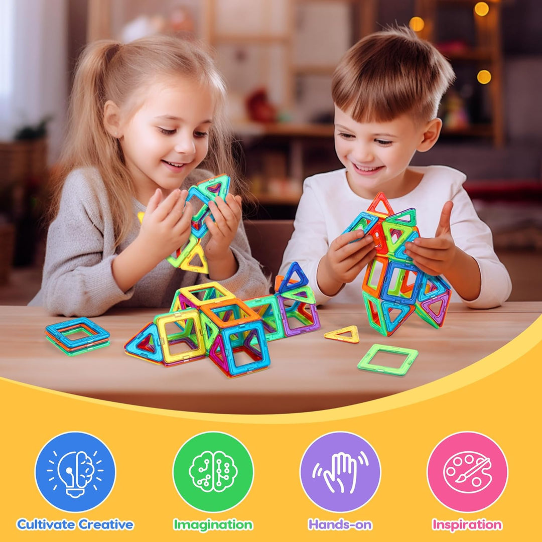 Pincush Magnetische Bausteine Teile, Magnetspielzeug Magneten Kinder Magnet Montessori Spielzeug Mag