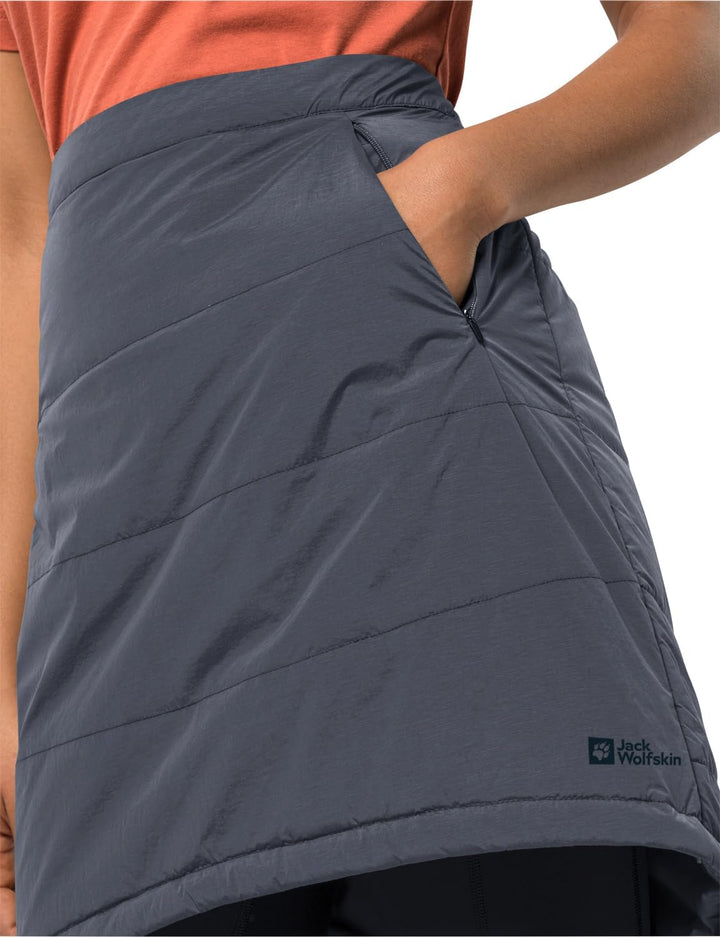 Jack Wolfskin Damen Alpengluehen Skirt W Rock XS Dark Navy, XS Dark Navy