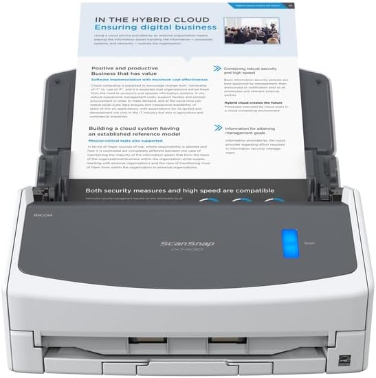 ScanSnap iX1400 Desktop Dokumentenscanner - A4, Duplex, USB 3.2 mit ADF, PA03820-B001