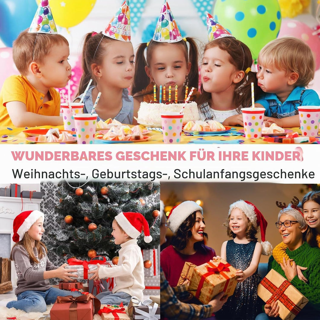 Kinderwecker Digitaler,Wecker Digital Sonnenaufgangssimulator Kinderwecker für Mädchen Jungen mit Bu