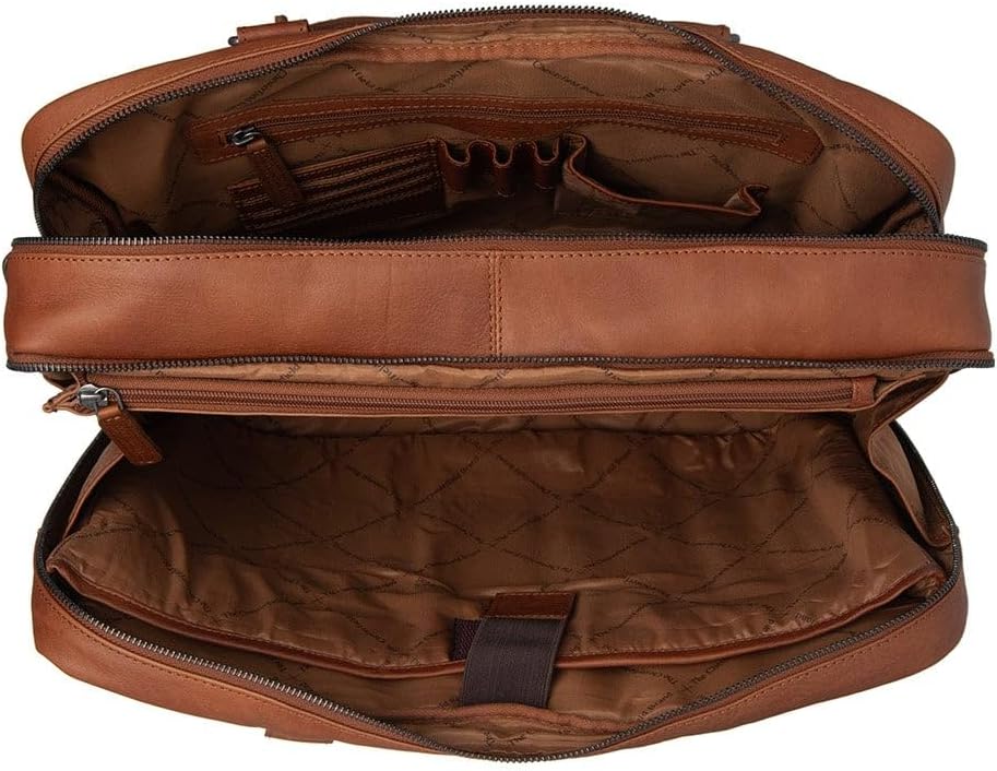 The Chesterfield Brand Boston - Aktentasche 15" 41 cm cognac