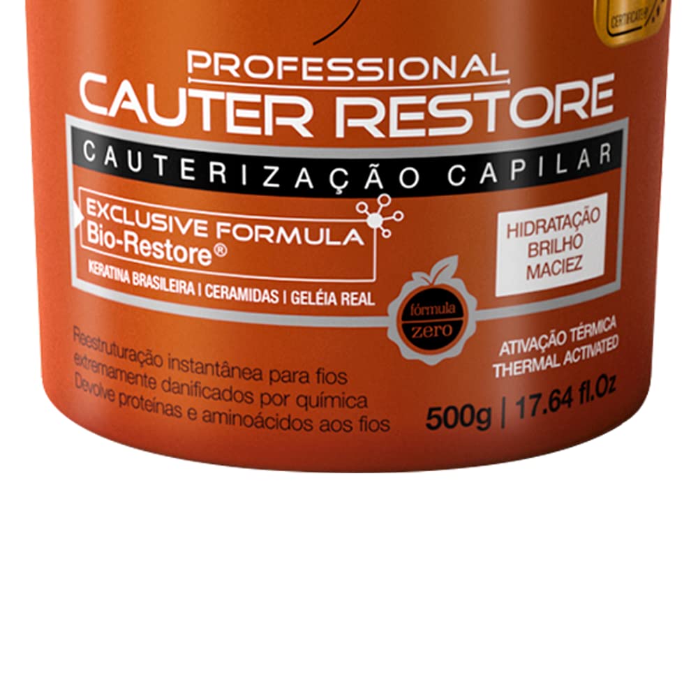 Forever Liss Cauter Restore Formaldehyde-free Treatment Cauterização Capilar 500g/17.6 oz