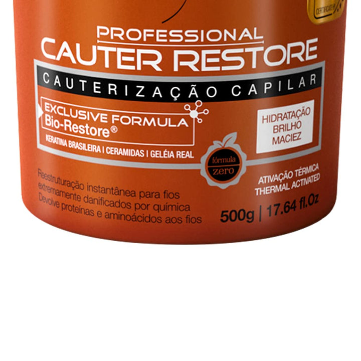 Forever Liss Cauter Restore Formaldehyde-free Treatment Cauterização Capilar 500g/17.6 oz