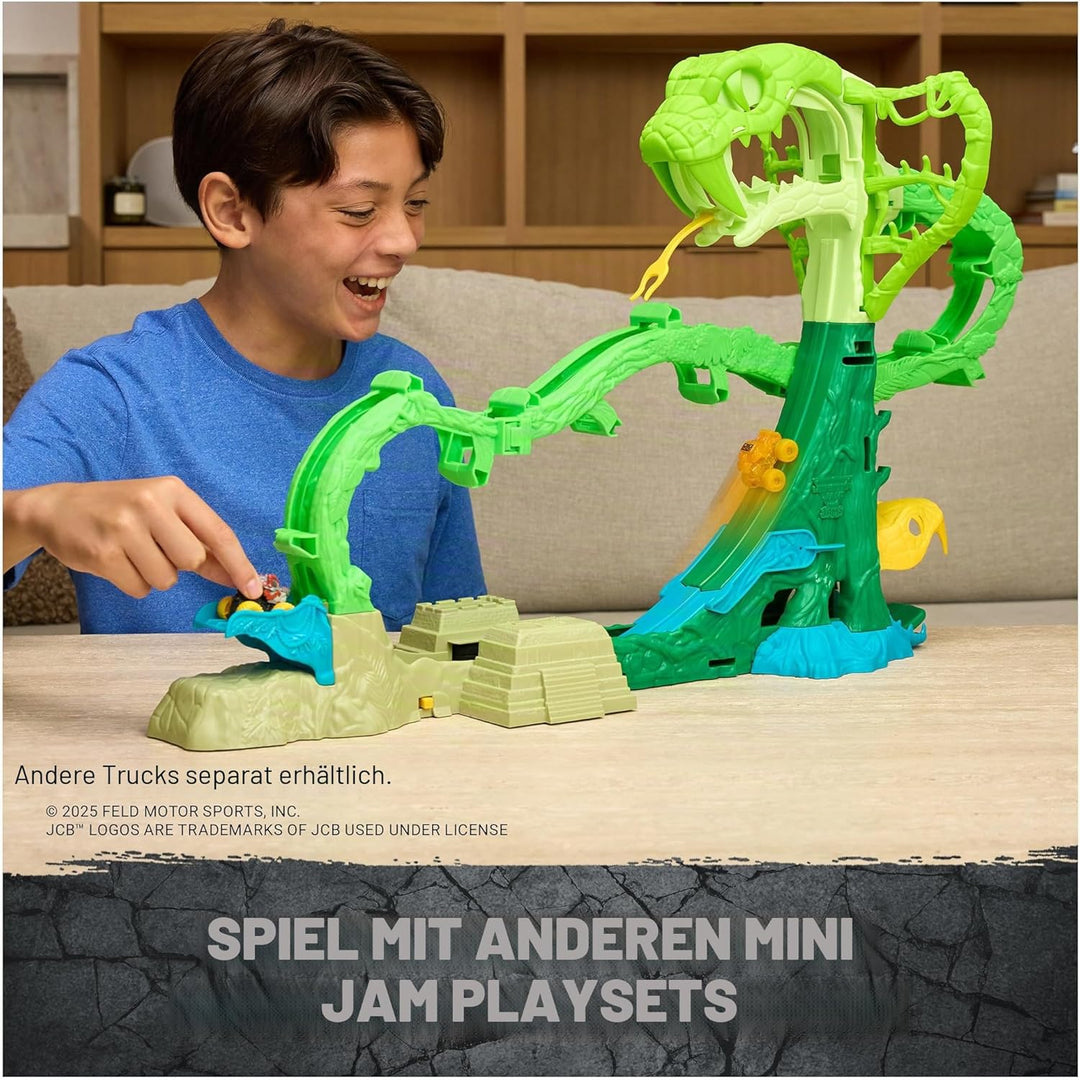Monster Jam, Marvel Offizieller Mini-5er-Pack mit Mystery-Sammel-Monster-Truck, Massstab 1:87, Überr