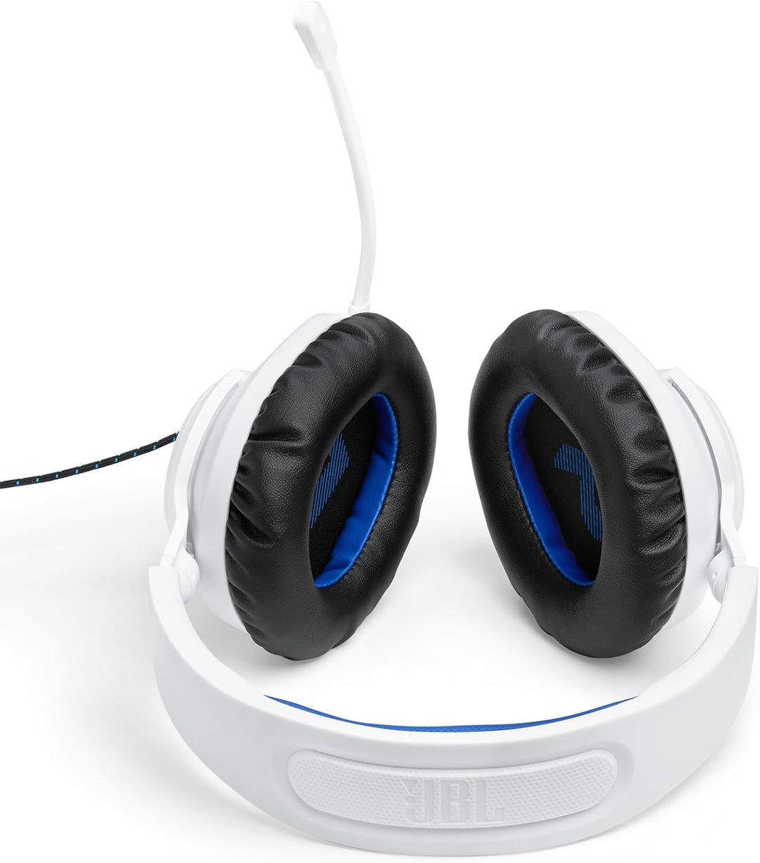 JBL Quantum 100P Over-Ear-Gaming-Headset – Wired 3,5 mm Klinke – Mit abnehmbarem Boom-Mikrofon – Kom