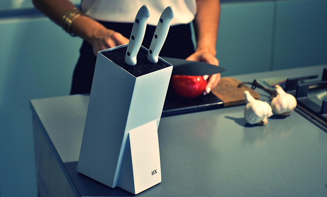 Huniox® Block - Messerblock Ohne Messer - Knife Holder - Messerblock Schublade - Messer Block - Univ