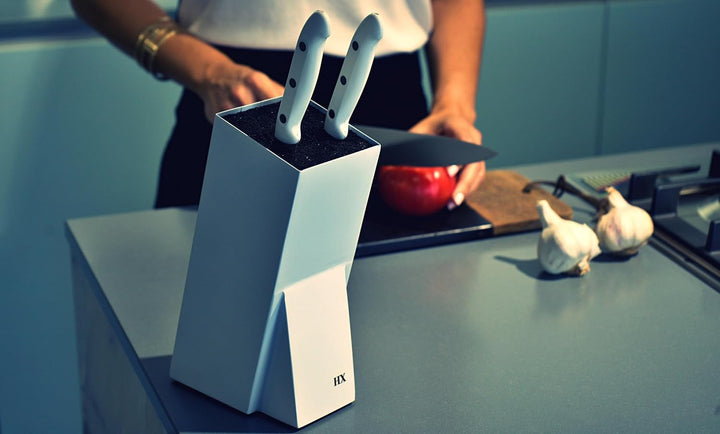 Huniox® Block - Messerblock Ohne Messer - Knife Holder - Messerblock Schublade - Messer Block - Univ