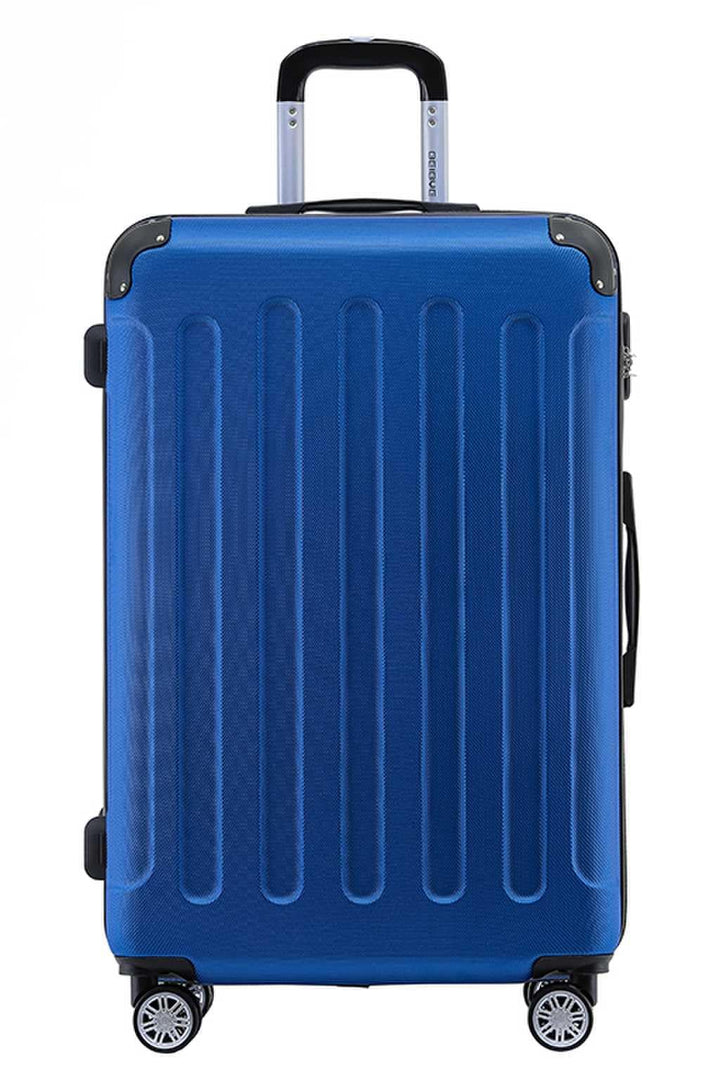 BEIBYE- Hartschalenkoffer Koffer Trolley Rollkoffer Reisekoffer Zahlenschloss 4 Zwilings-Rollen (Dia