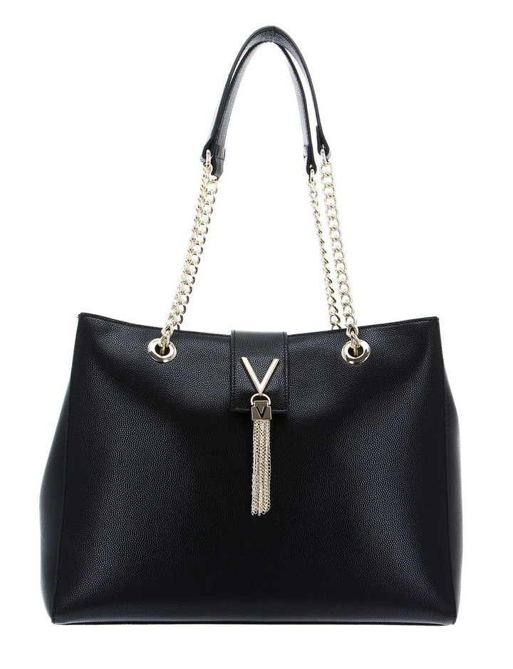 VALENTINO Damen Geldbörse M Schwarz / Gold, M Schwarz / Gold