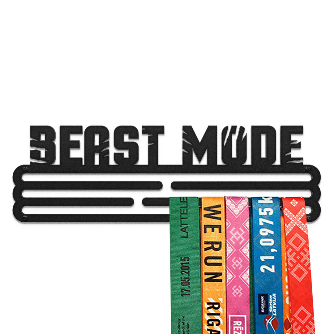 United Medals Beast Mode Medaillenhalter Stahl | Medaillen Aufhänger | Medal Hanger Holder Display R
