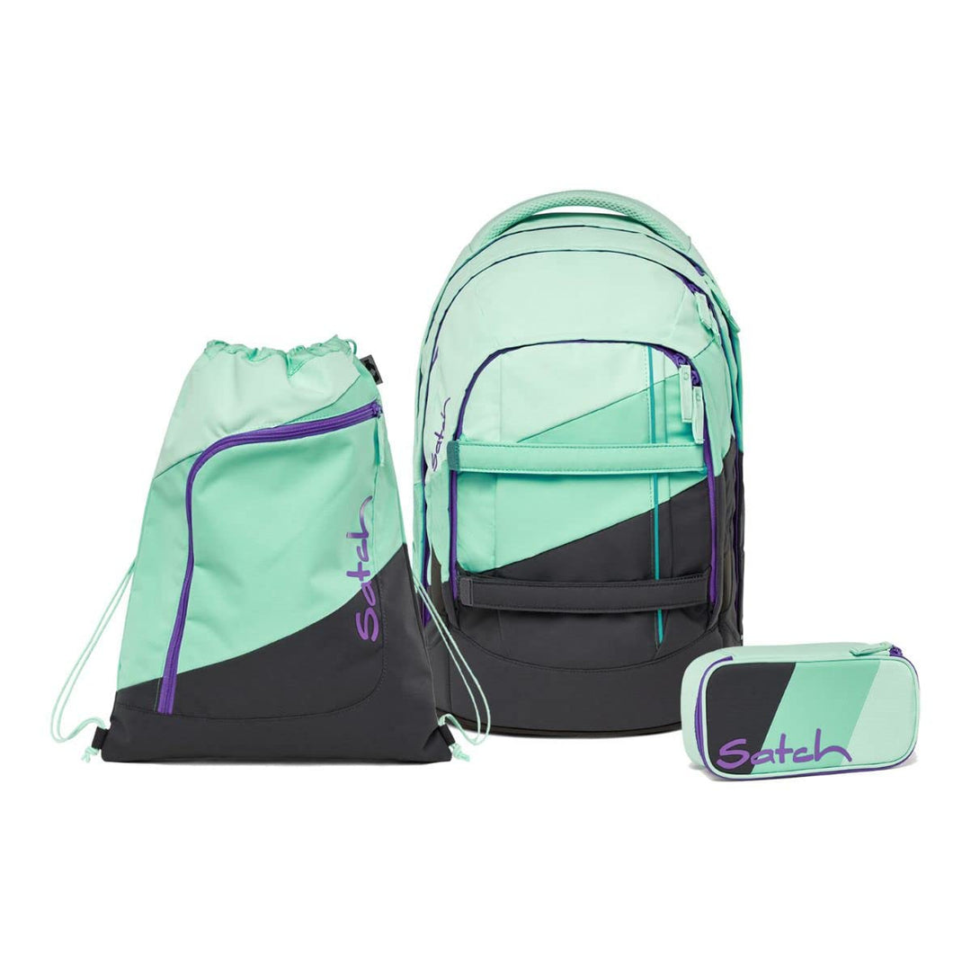 satch Pack NOW OR NEVER Special Edition Schulrucksack Set 3tlg. (Cool Down NOW OR NEVER Special Edit