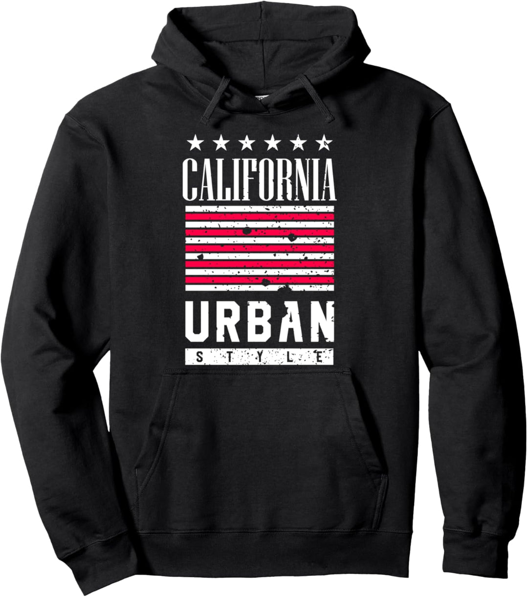 California Dreaming Tee Shirts, Cool California State Outfit Pullover Hoodie
