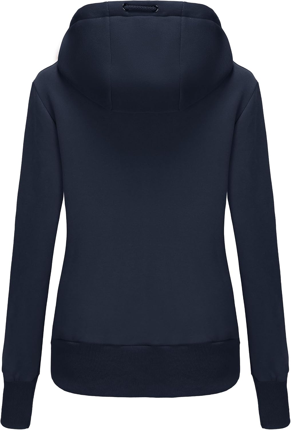 TrendiMax Damen Sweatjacke Kapuzenpullover Zip Hoodie Jacke mit Kapuze Winter Sweatshirt Kapuzenjack