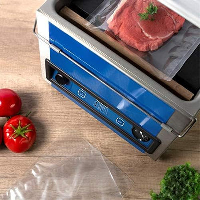 Siegelrandbeutel 100 x 260 mm - 1.000 Stück - Vakuumbeutel (glatt) für Kammermaschine - PA/PE 90 µ -