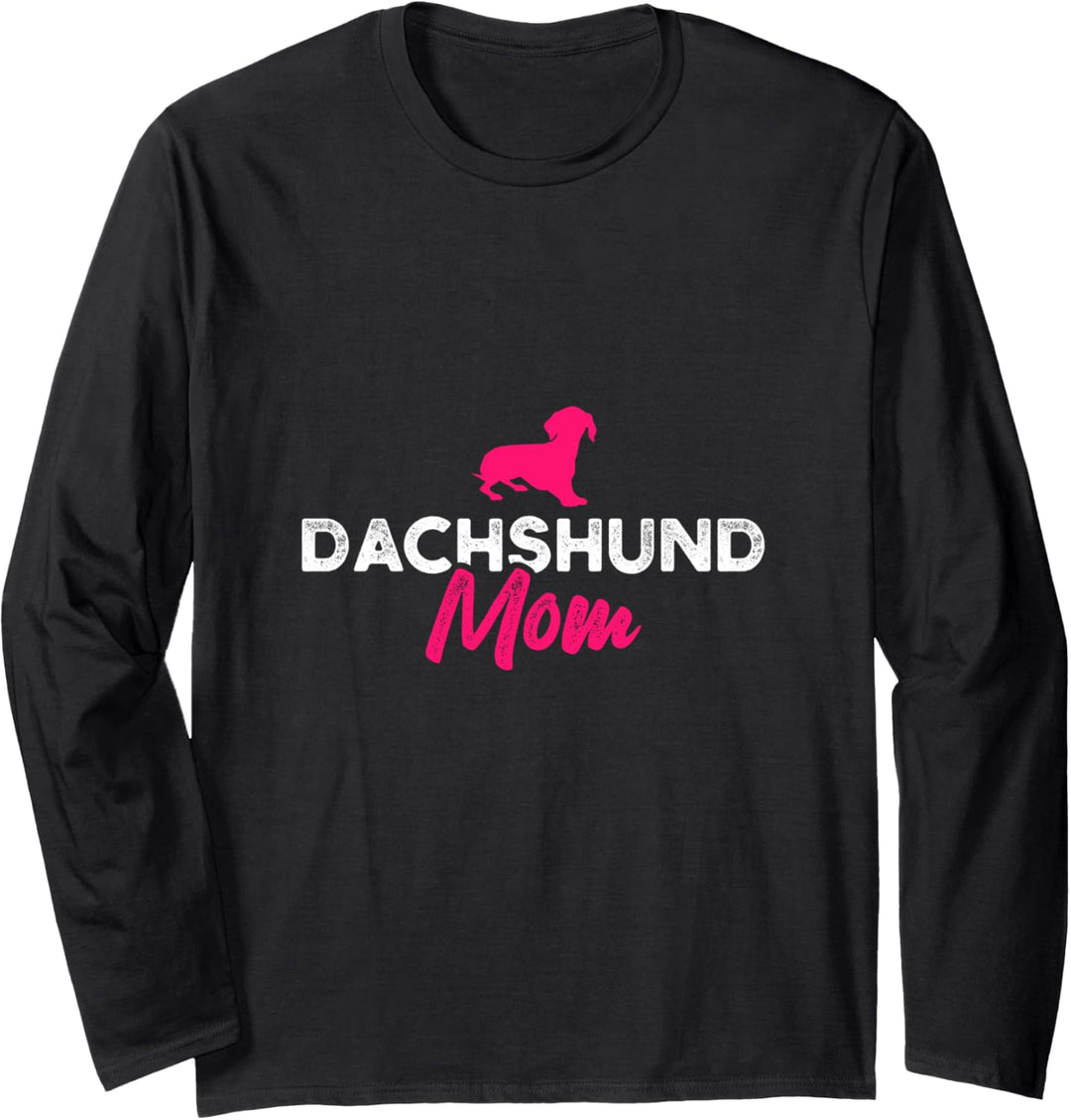 Dachshund Mom Dackel Langarmshirt