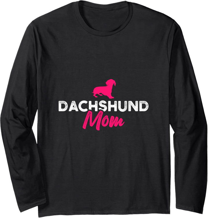 Dachshund Mom Dackel Langarmshirt