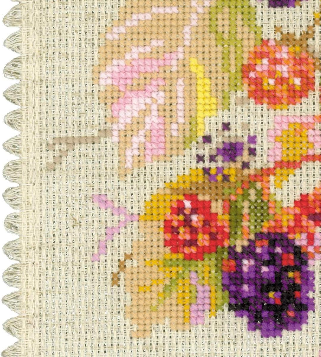 Riolis Kreuzstich-Set BlackBerry Kreuzstich-kit7.5-inch X 19 14 Count, Acryl, Mehrfarbig