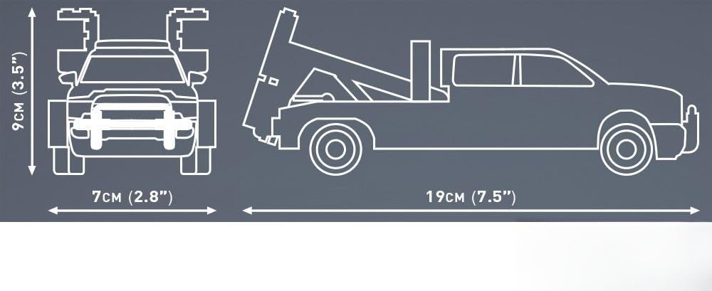 COBI RAM 3500 Wrecker Tow Truck