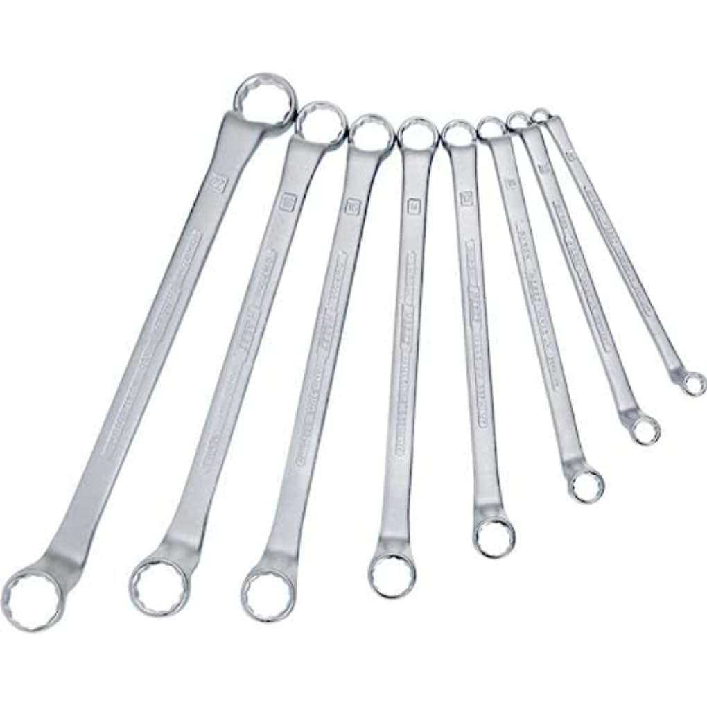 Hazet Doppelringschlüssel-Satz DIN838 6-32mm 12-teilig 12 Einzelteile Doppelring, tief gekröpft, 12