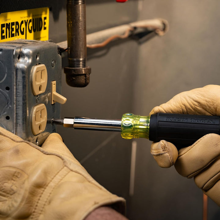 Klein Tools 32500 | Schraubendreher / Steckschlüssel 11-in-1 | Multitool mit Industriequalität-Bits