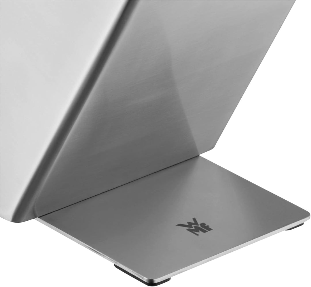 WMF Messerblock unbestückt leer ohne Messer Flextec Cromargan Edelstahl rostfrei silber Single, Sing