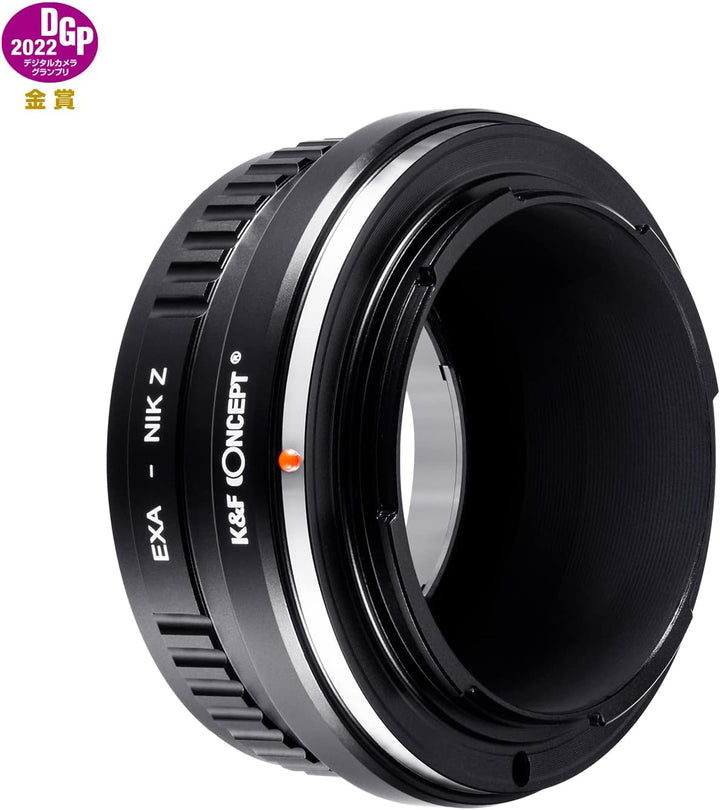 K&F Concept Lens Mount Adapter EXA-NIK Z Manueller Fokus Kompatibel mit Exakta, Auto Topcon Objektiv