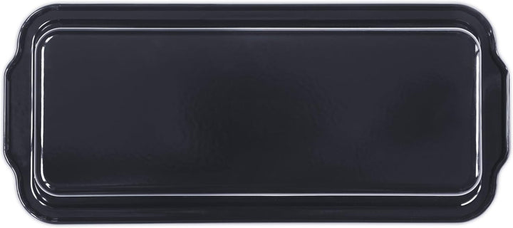 Städter we love baking Brotbackform EMAILLE Black Edition, Metall, 26 x 11,5 cm, Schwarz, Backform f