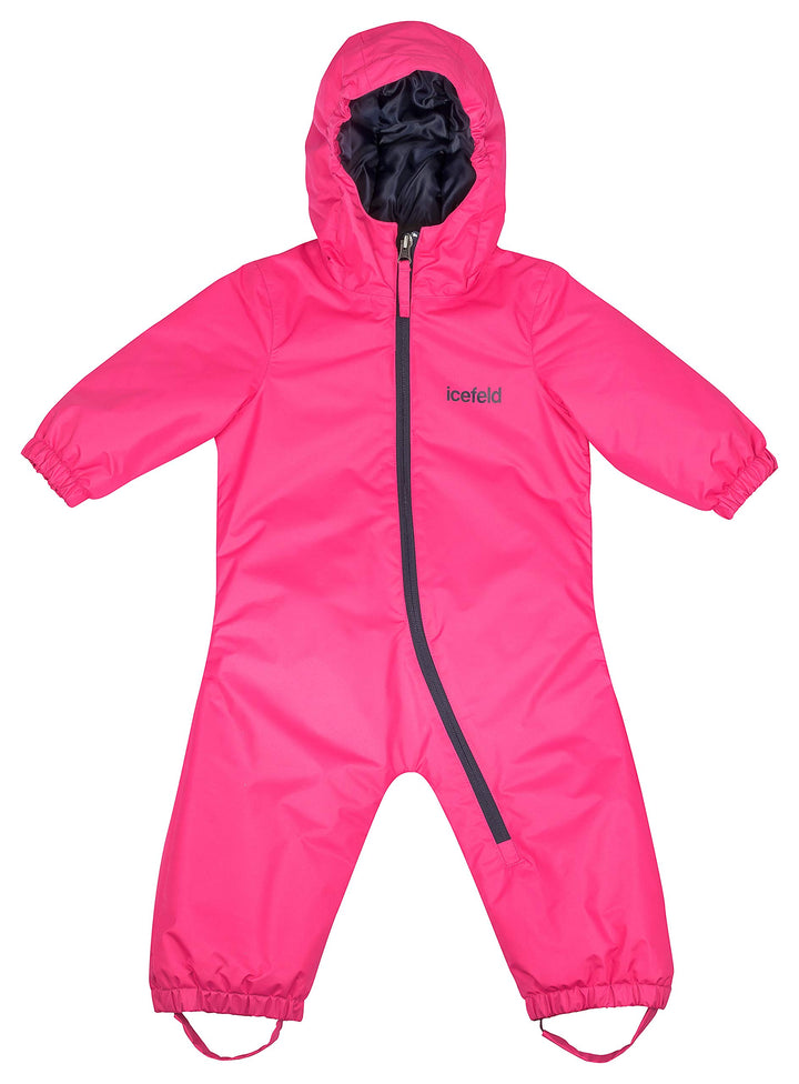 icefeld Schneeoverall/Skianzug für Babys und Kinder (Mädchen und Jungen), Rosa