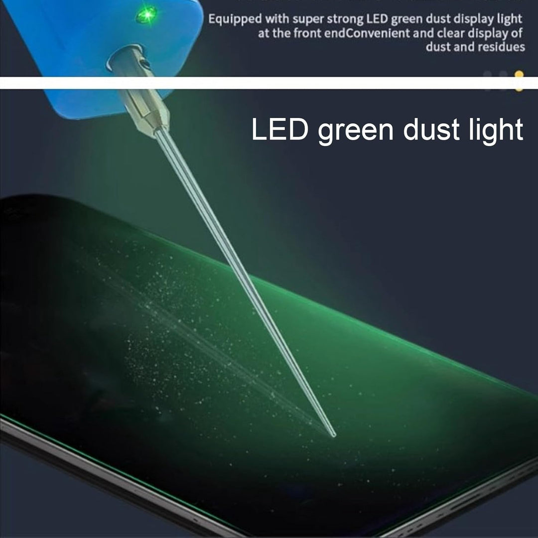Dpofirs Tragbarer Telefon-Bildschirmkleberentferner, OCA-Entfernungswerkzeug mit LED-Licht, 6-stufig