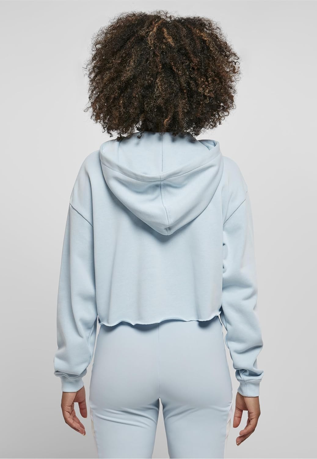 STARTER BLACK LABEL Damen Ladies Starter Cropped Hoody, Icewaterblue