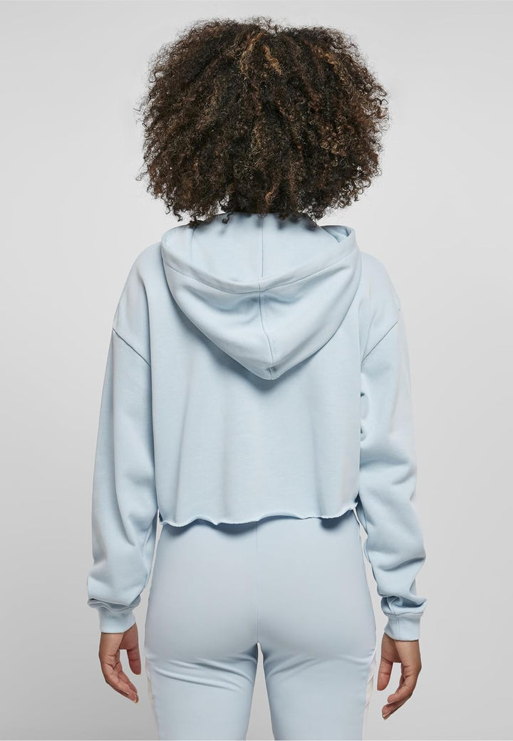 STARTER BLACK LABEL Damen Ladies Starter Cropped Hoody, Icewaterblue