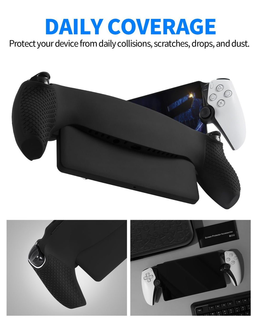 PALPOW Zubehör für PlayStation Portal Tasche Kompatibel mit PS Portal Zubehör Set, Tasche Case Hülle