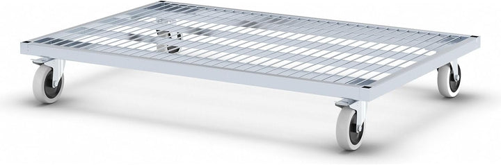 kaiserkraft | Stahl-Rollplatte | LxBxH 1200 x 800 x 190 mm | Gewicht 19 |1 kg